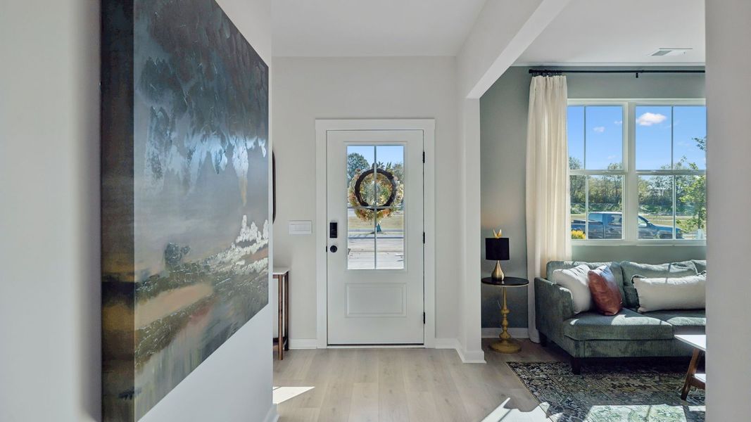 Representative furnished interior of a home built from the FAYETTE A by D.R. Horton in Harvest Point, Spring Hill (Image 7). Representative furnished interior of a home built from the FAYETTE A by D.R. Horton in Harvest Point, Spring Hill (Image 7).