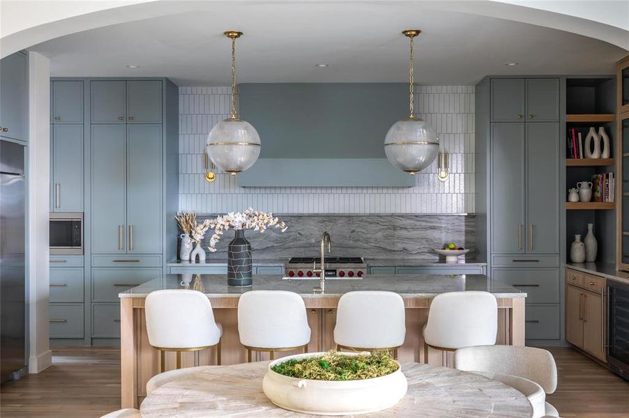 Furnished interior view inside a new home in , Dallas (Image 5).