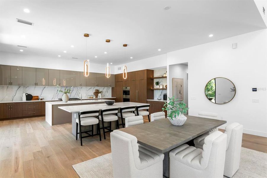 Furnished interior view inside a new home in , Tampa (Image 15).