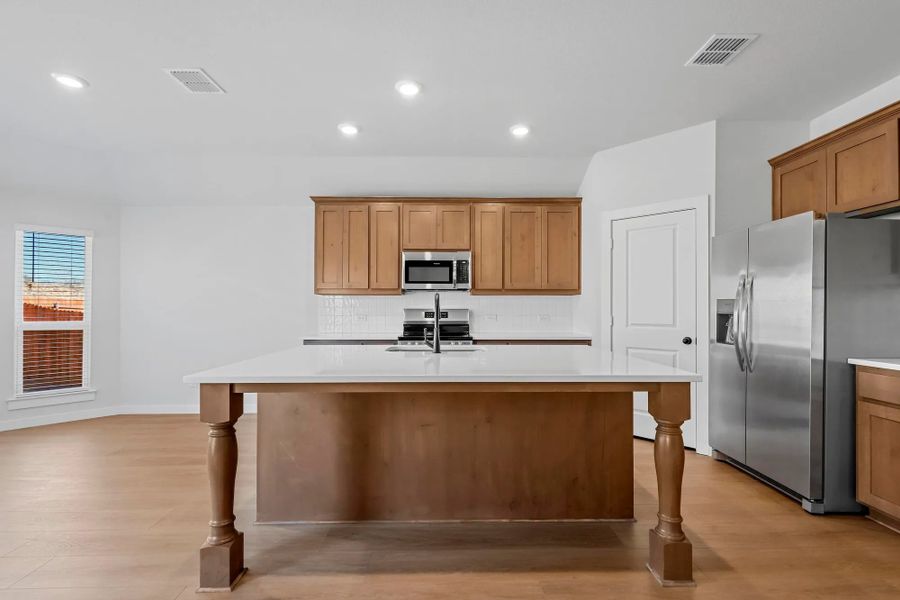 Representative furnished interior of a home built from the Iverson I by Cheldan Homes in Terra Vista, Springtown (Image 57). Representative furnished interior of a home built from the Iverson I by Cheldan Homes in Terra Vista, Springtown (Image 57).