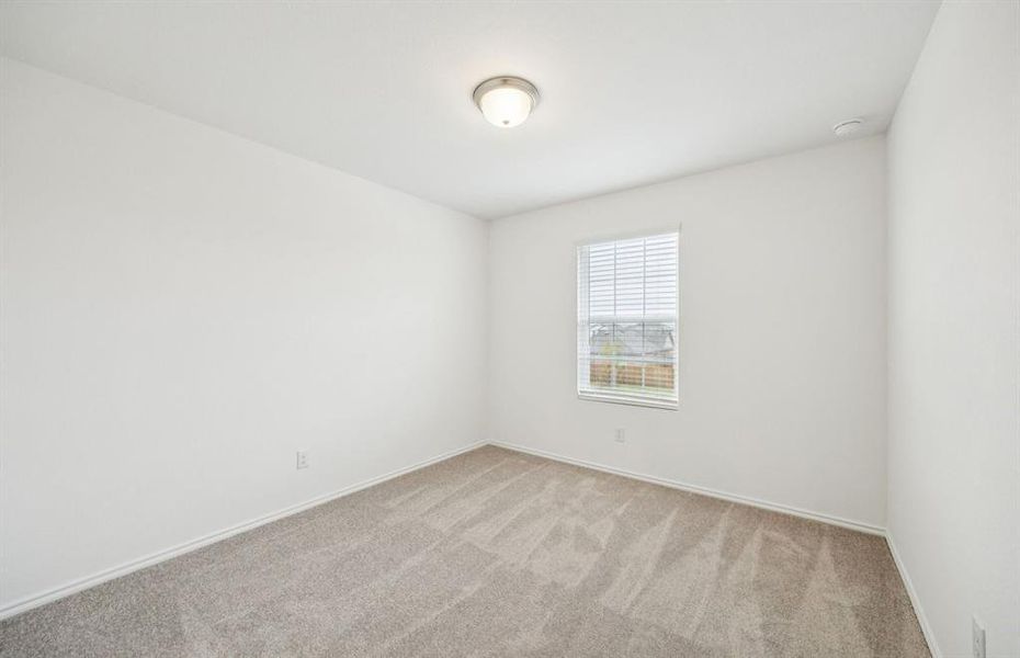 Spacious secondary bedroom