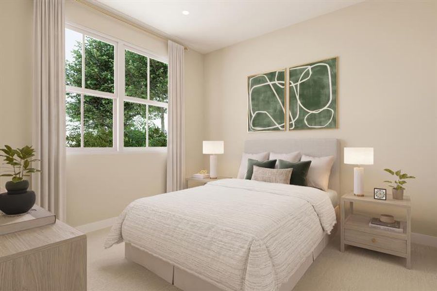 Representative furnished interior of a home built from the Corbin by Ryan Homes in Laurel Preserve, Kingsland (Image 4). Representative furnished interior of a home built from the Corbin by Ryan Homes in Laurel Preserve, Kingsland (Image 4).