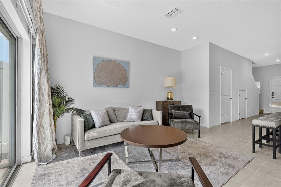 Furnished interior view inside a new home in , Bradenton (Image 15). Furnished interior view inside a new home in , Bradenton (Image 15).