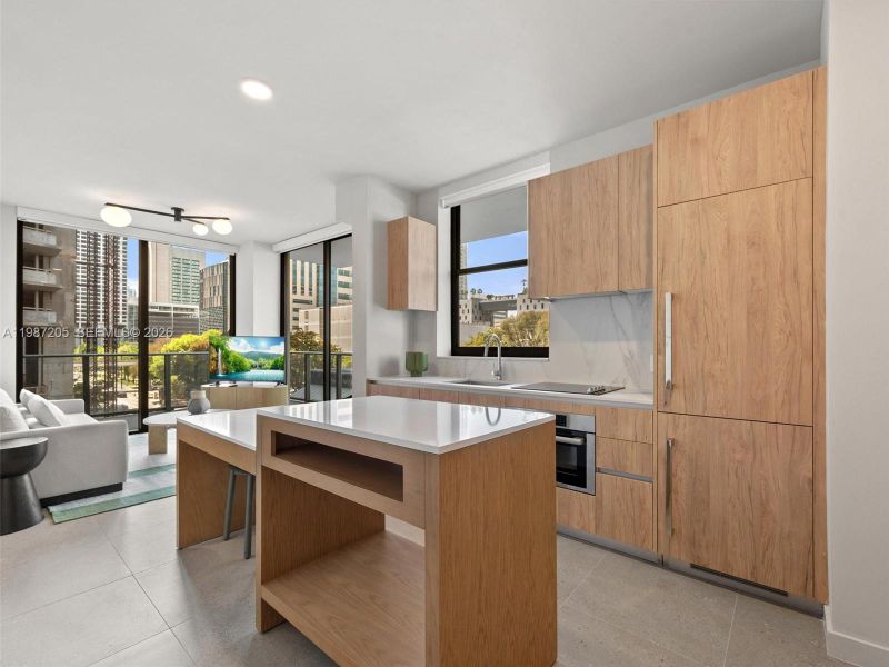 Furnished interior view inside a new home in , Miami (Image 17). Furnished interior view inside a new home in , Miami (Image 17).