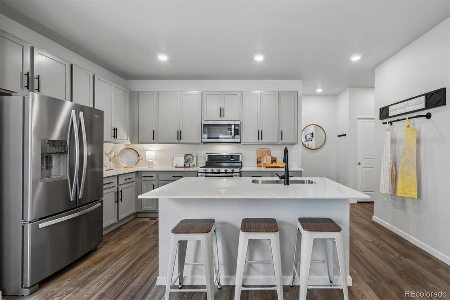 Excellent storage and counter space plus a pantry!