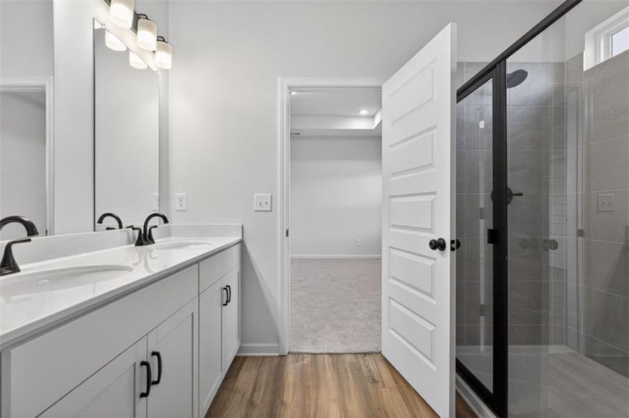 Furnished interior view inside a new home in Franklin Manor, Lawrenceville (Image 17).