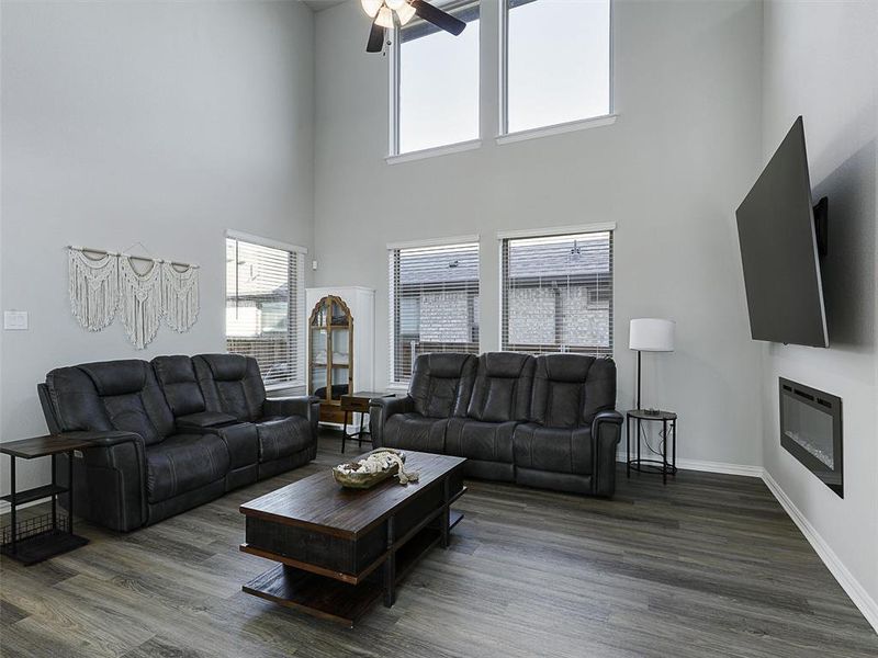 Furnished interior view inside a new home in Bel Air Village, Sherman (Image 14).