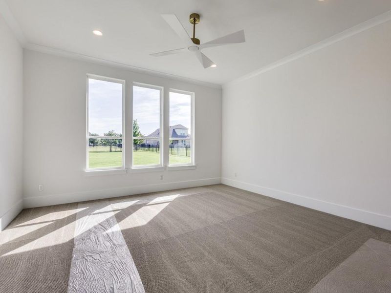 Spacious, unfurnished interior of a new home in The Bridges At Preston Crossing, Gunter (Image 15).