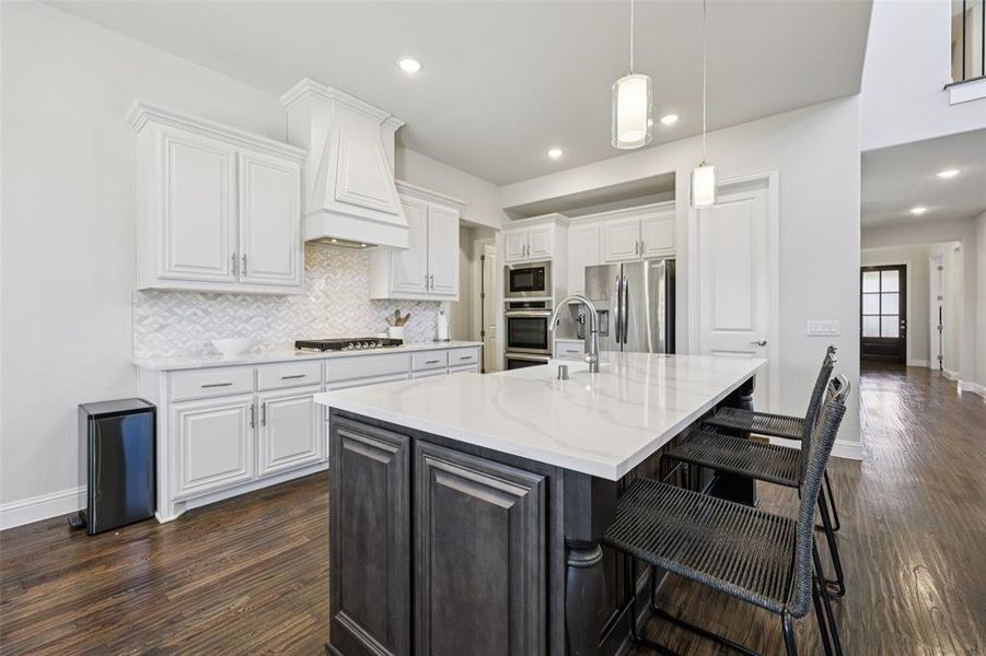 Furnished interior view inside a new home in Mockingbird Heights, Midlothian (Image 13).