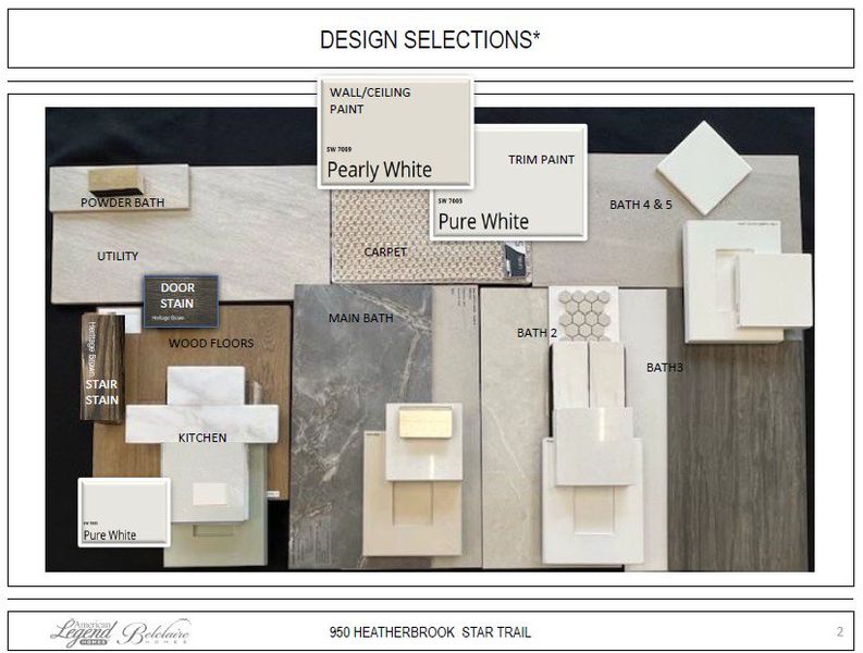 Representative photo of design selections for 950 Heatherbrook Representative photo of design selections for 950 Heatherbrook