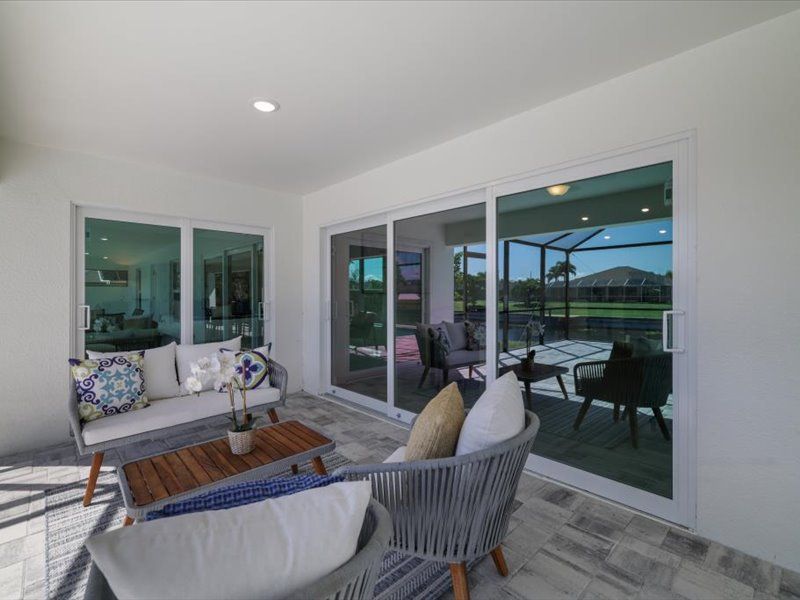 Representative furnished interior of a home built from the The Paradise Cove II by Sunlife Homes LLC in Cape Coral, Cape Coral (Image 35).