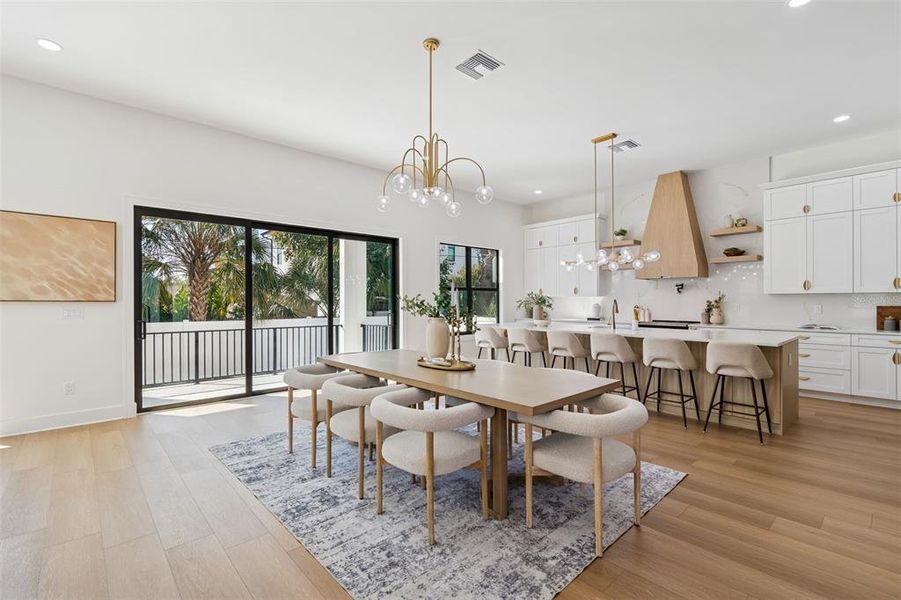 Furnished interior view inside a new home in , Tampa (Image 5).