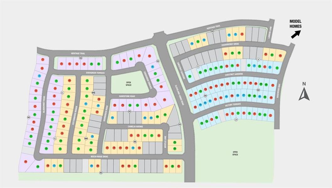 The Ridge at Northlake Sitemap The Ridge at Northlake Sitemap