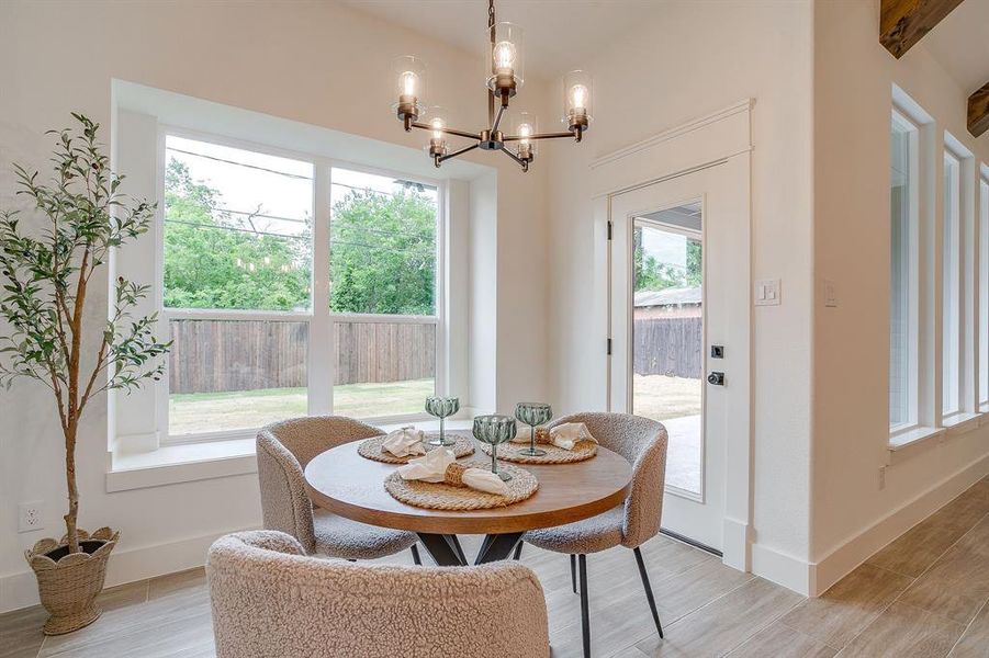 Furnished interior view inside a new home in , Sansom Park (Image 15).