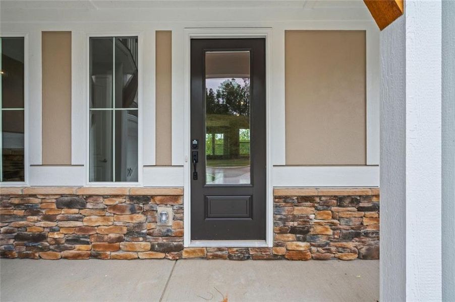 Exterior details and patio area of a home in Twin Lakes, Hoschton (Image 24). Exterior details and patio area of a home in Twin Lakes, Hoschton (Image 24).