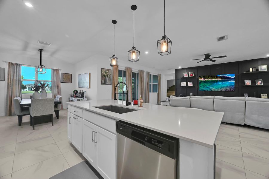 Furnished interior view inside a new home in , Port St. Lucie (Image 17). Furnished interior view inside a new home in , Port St. Lucie (Image 17).