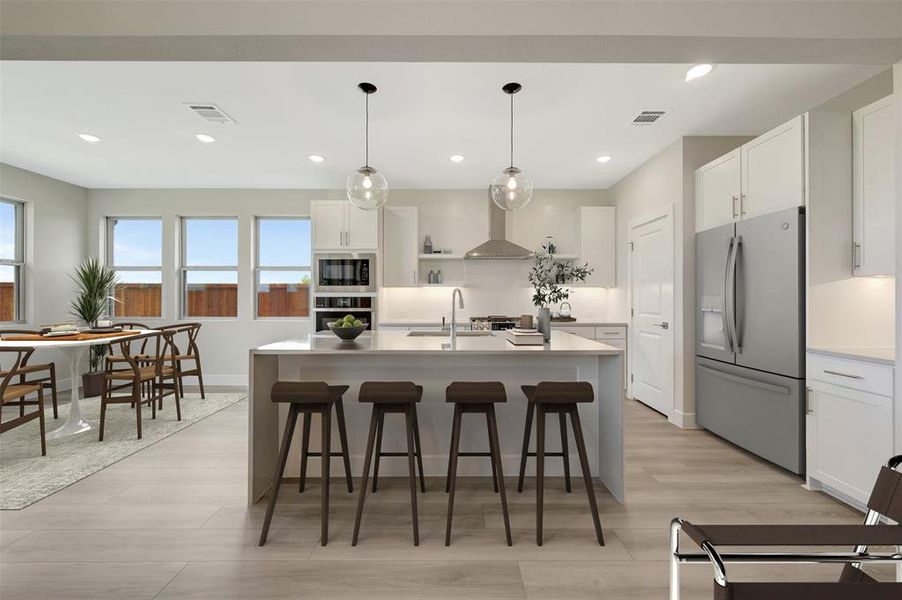 Furnished interior view inside a new home in Heritage Ranch, Sherman (Image 8).