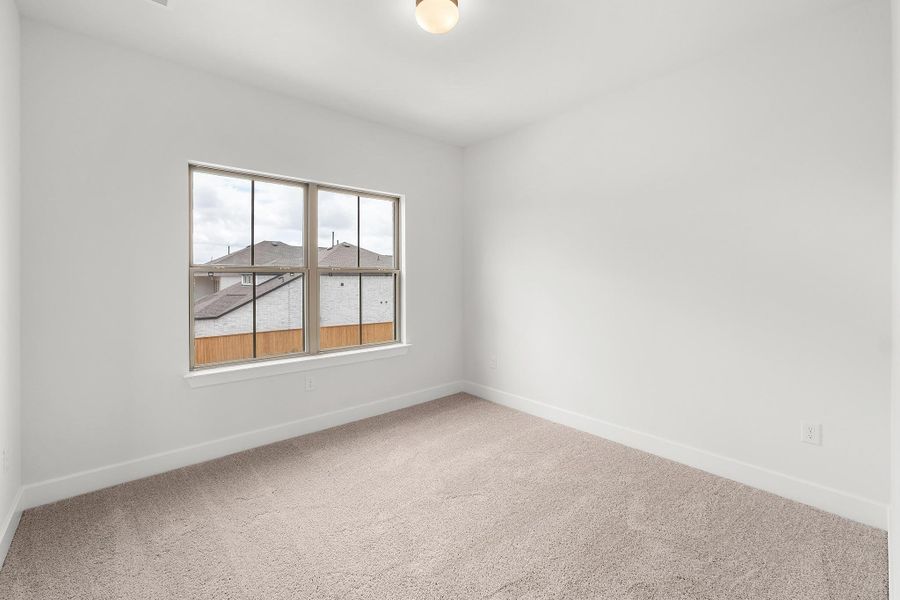 Spacious, unfurnished interior of a new home in Parmer Ranch, Georgetown (Image 32). Spacious, unfurnished interior of a new home in Parmer Ranch, Georgetown (Image 32).