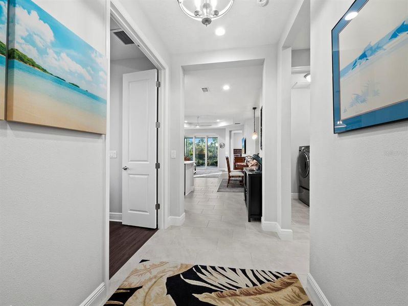 Furnished interior view inside a new home in , Sarasota (Image 12).