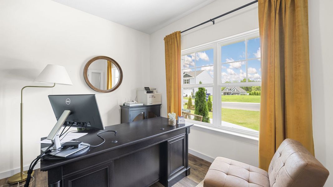 Furnished interior view inside a new home in The Cove at Thrasher Landing, Hixson (Image 23).