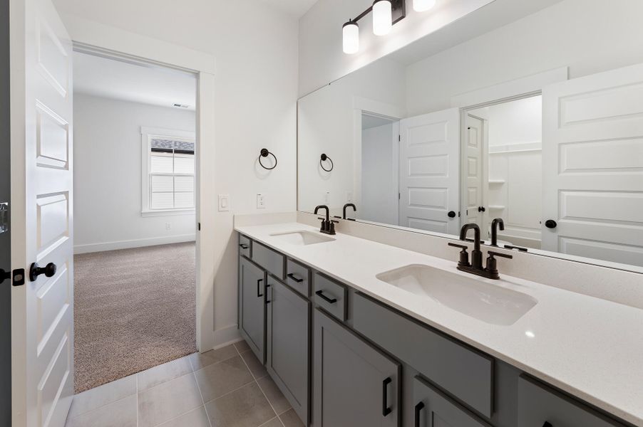 Furnished interior view inside a new home in Indigo Place, North Charleston (Image 11).