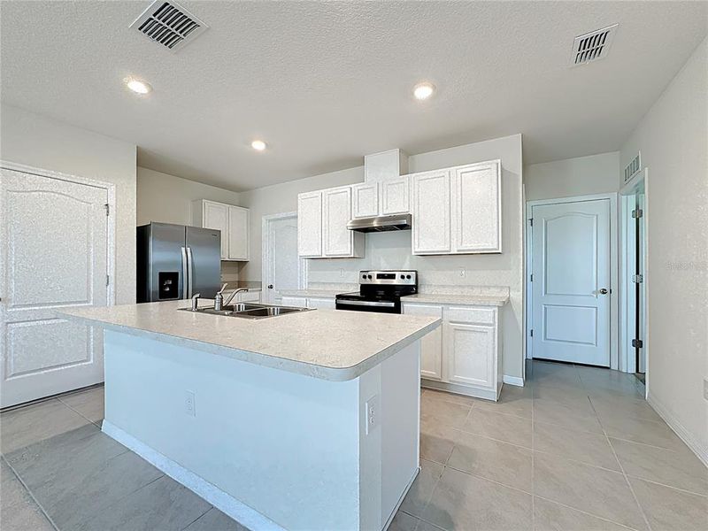 Furnished interior view inside a new home in Harmony West, St. Cloud (Image 10).