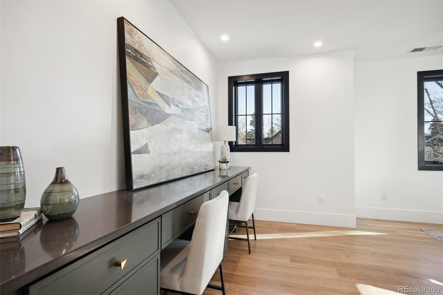 Furnished interior view inside a new home in , Denver (Image 27).