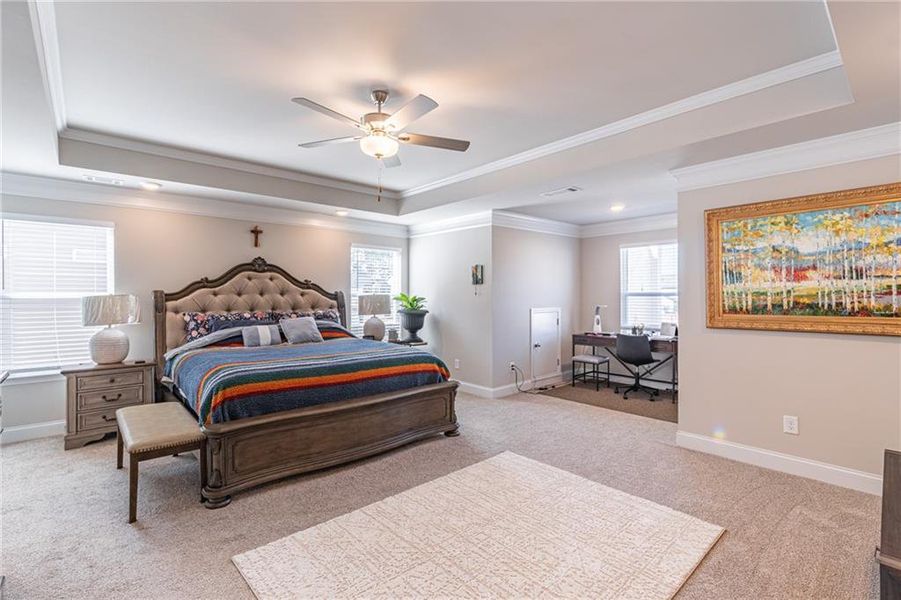 Furnished interior view inside a new home in Enclave at Brookside Crossing, Auburn (Image 31).