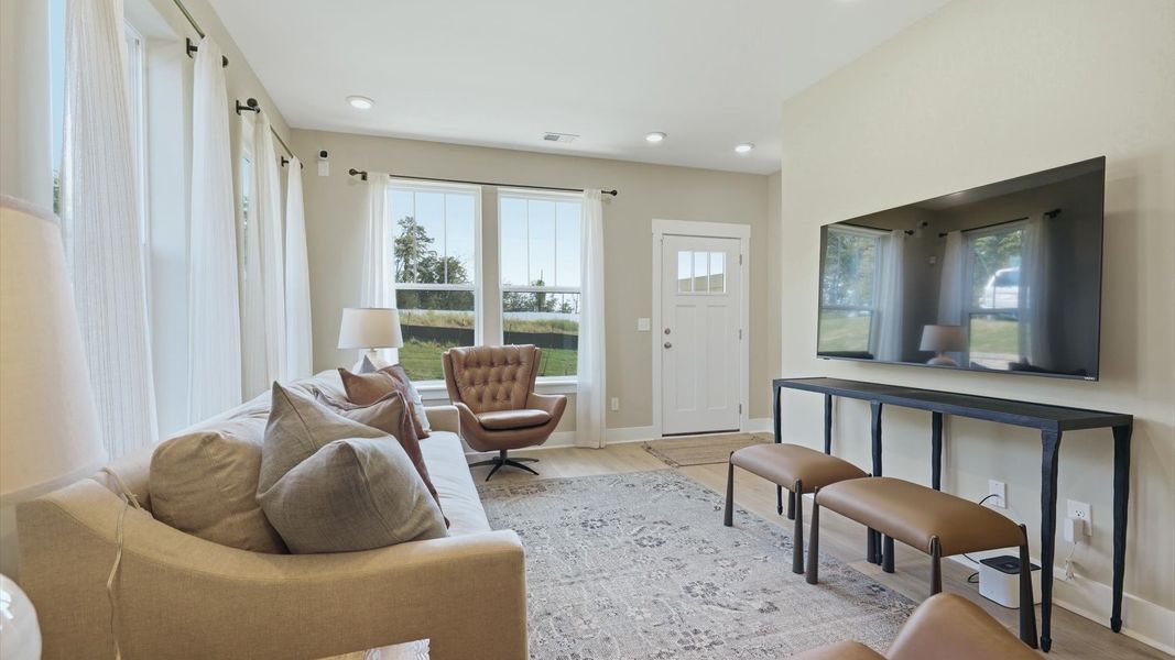 Furnished interior view inside a new home in Traynham Place, Greenville (Image 10).