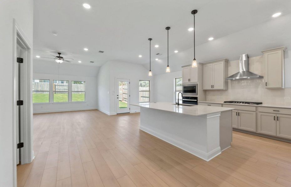 Furnished interior view inside a new home in Crescent Bluff, Georgetown (Image 12).