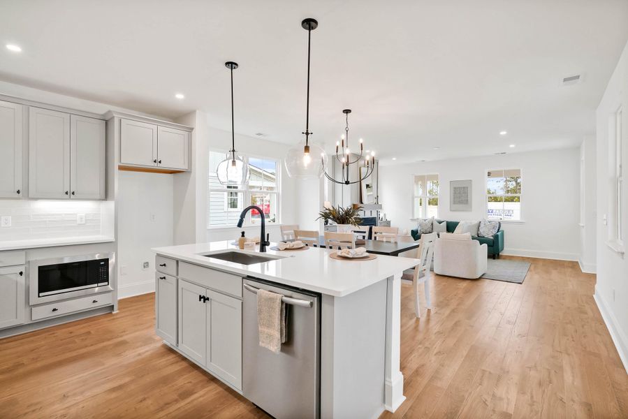 Furnished interior view inside a new home in , Summerville (Image 16). Furnished interior view inside a new home in , Summerville (Image 16).