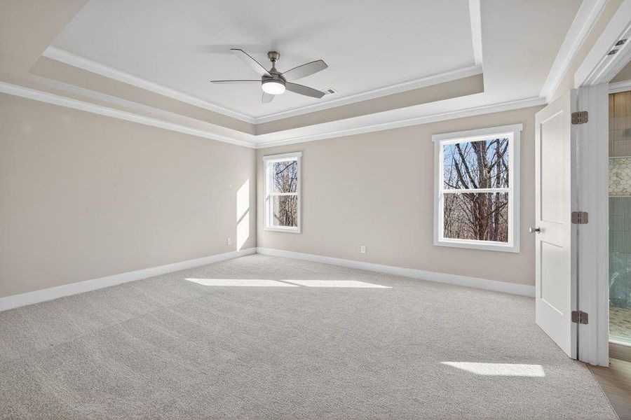 Spacious, unfurnished interior of a new home in , Flowery Branch (Image 37).