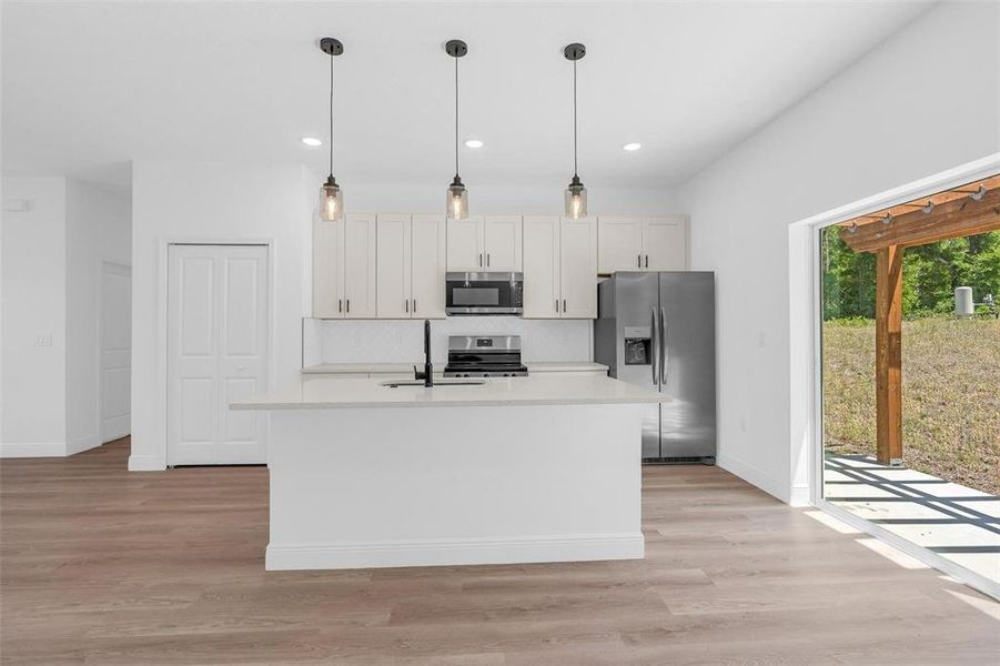 Furnished interior view inside a new home in , Ocala (Image 14).