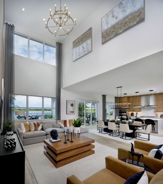 Representative furnished interior of a home built from the Wynn by Mattamy Homes in Tradition, Port St. Lucie (Image 9).