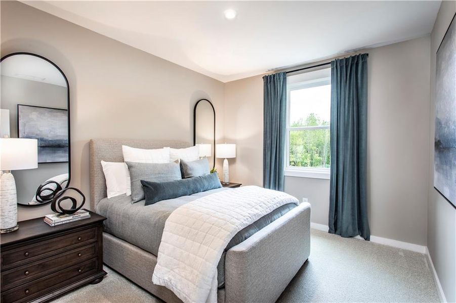 Furnished interior view inside a new home in Wisteria at GreenHouse, Marietta (Image 19).