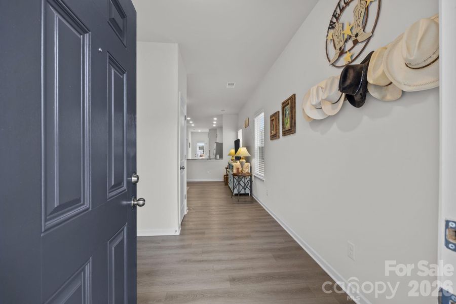Furnished interior view inside a new home in Country Club Village, Salisbury (Image 17).