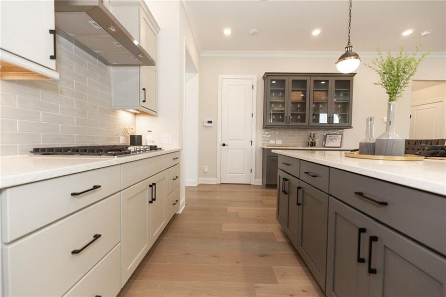 Furnished interior view inside a new home in Aberdeen, Hoschton (Image 19).