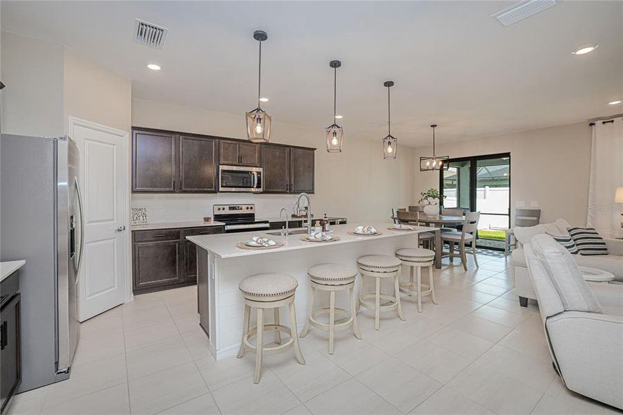 Furnished interior view inside a new home in , North Port (Image 14).