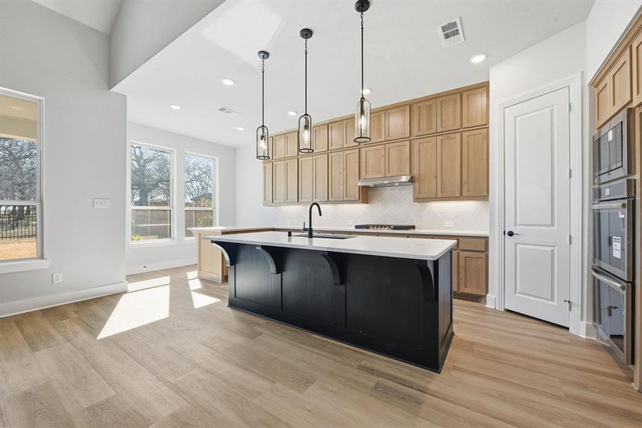 Furnished interior view inside a new home in Wildridge, Oak Point (Image 5).