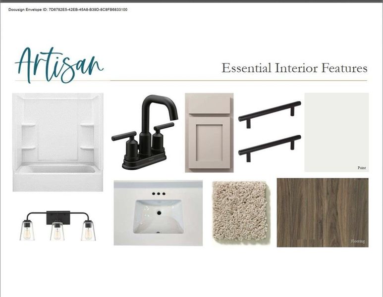 Sample of building materials used in homes in Laurelwood, Douglasville (Image 13).