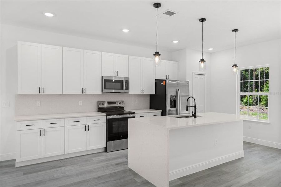 Furnished interior view inside a new home in , Citrus Springs (Image 5).