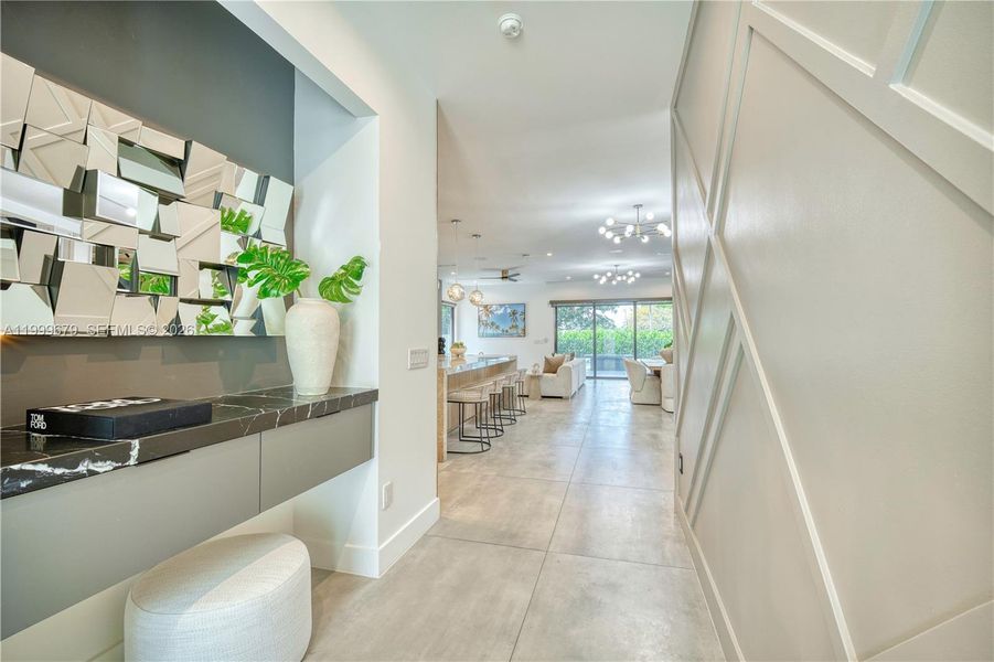 Furnished interior view inside a new home in , Fort Lauderdale (Image 20).