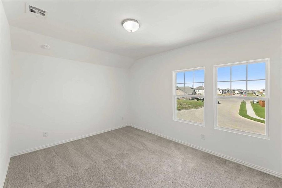 Spacious, unfurnished interior of a new home in Creekview Fossil Ridge, Pilot Point (Image 25). Spacious, unfurnished interior of a new home in Creekview Fossil Ridge, Pilot Point (Image 25).