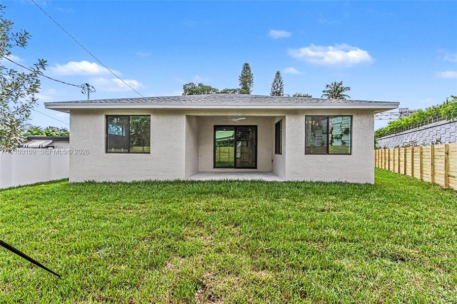 Exterior details and patio area of a home in , Oakland Park (Image 19). Exterior details and patio area of a home in , Oakland Park (Image 19).