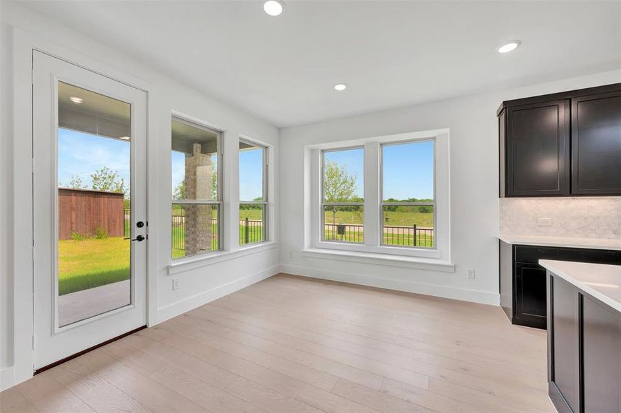 Spacious, unfurnished interior of a new home in Lily Creek at Sutton Fields, Aubrey (Image 36). Spacious, unfurnished interior of a new home in Lily Creek at Sutton Fields, Aubrey (Image 36).