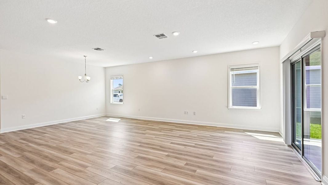 Representative unfurnished interior of a home built from the Melody by Maronda Homes in Winding River, St. Marys (Image 20). Representative unfurnished interior of a home built from the Melody by Maronda Homes in Winding River, St. Marys (Image 20).