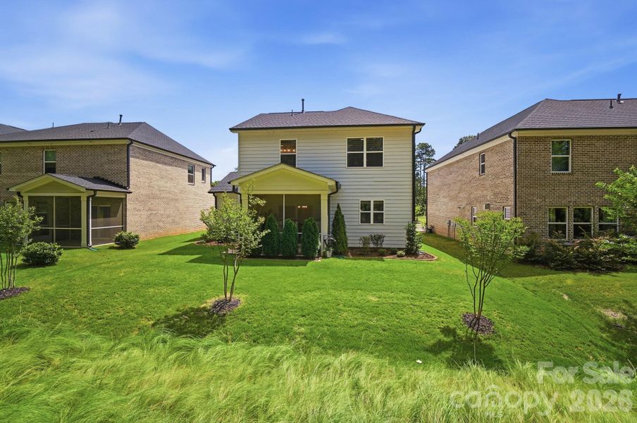 Because curb appeal in the back matters too!