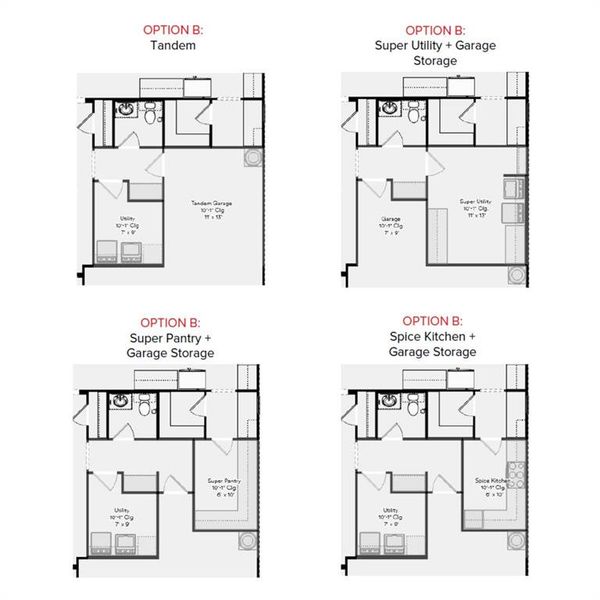 Hill Country First Floor Additional Options