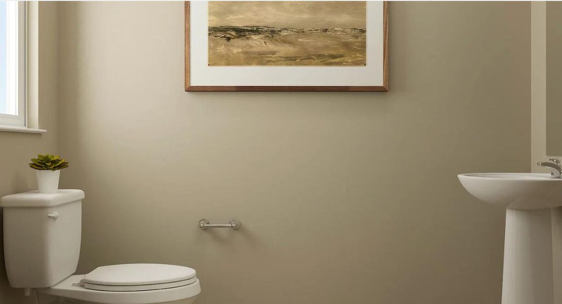 Furnished interior view inside a new home in Lindera Preserve at Cane Bay Plantation: Sabal Collection, Summerville (Image 12).