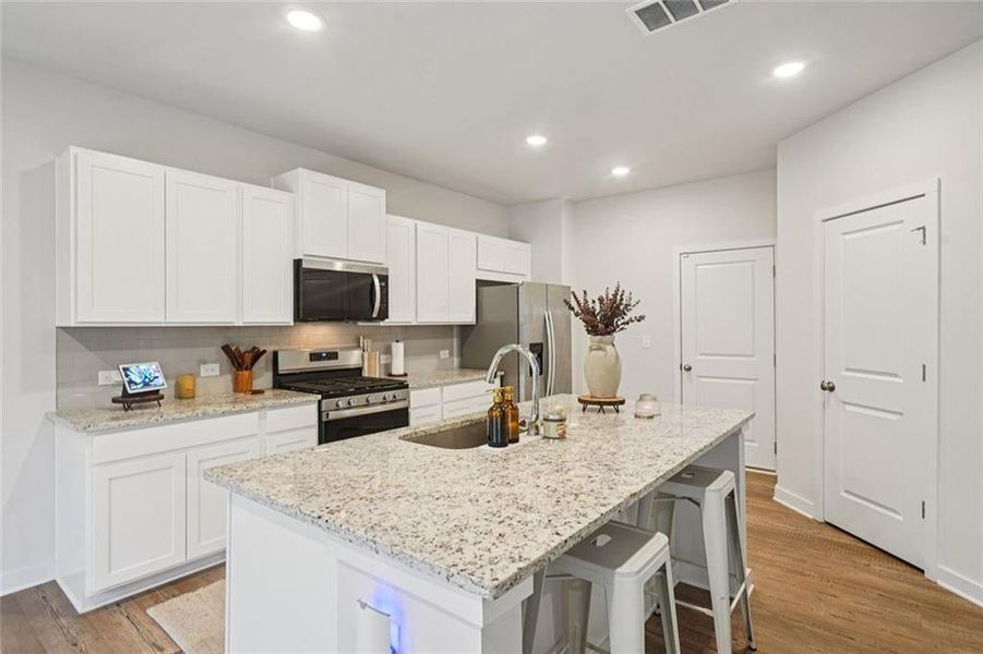 Furnished interior view inside a new home in Ashley Falls, Douglasville (Image 8).